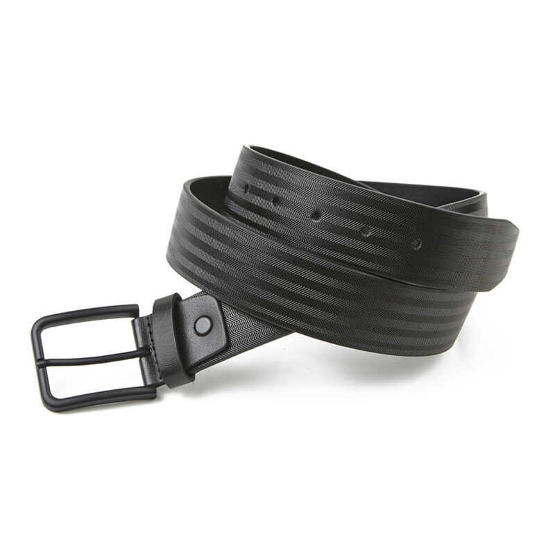 Verde 17-163 Ανδρική Ζώνη 125cm (Black)