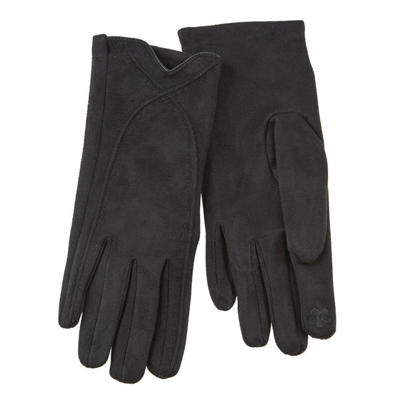 Verde Γυναικεία Γάντια one size 02-0663 ΜΑΥΡΟ