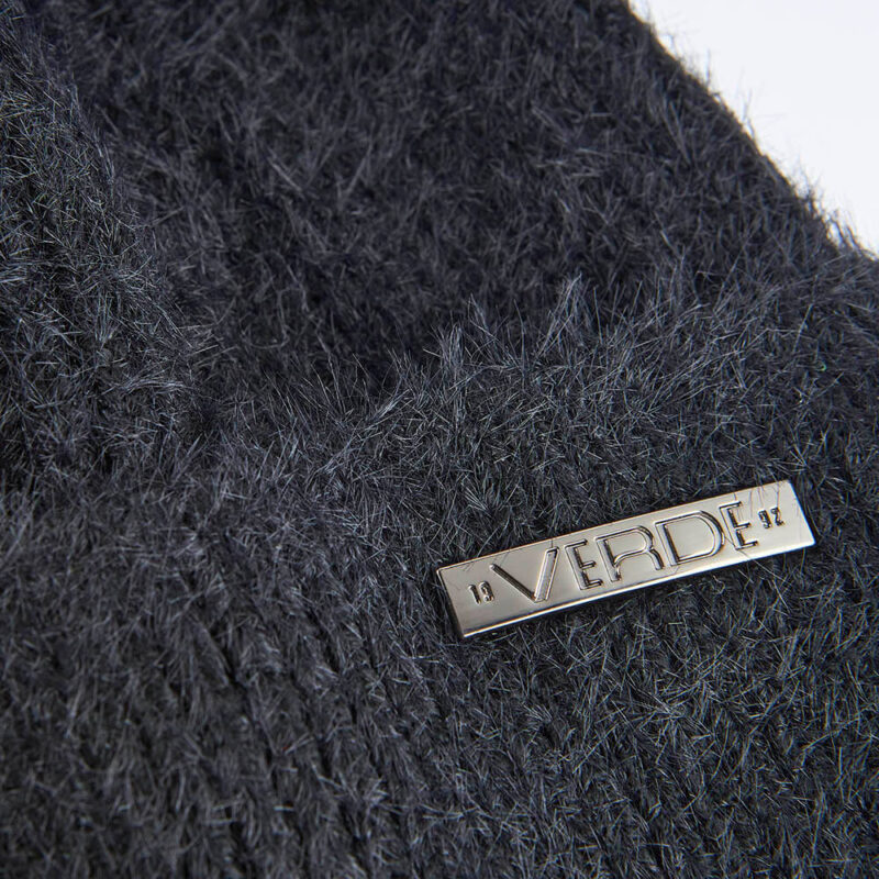 Verde Γυναικείος Σκούφος one size 12-0317 ΜΑΥΡΟ - Image 2
