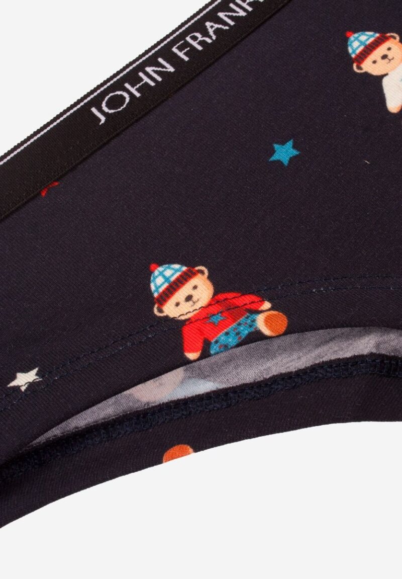 HIPSTER CHRISTMAS TEDDY JOHN FRANK WJFD-H21 - Image 2