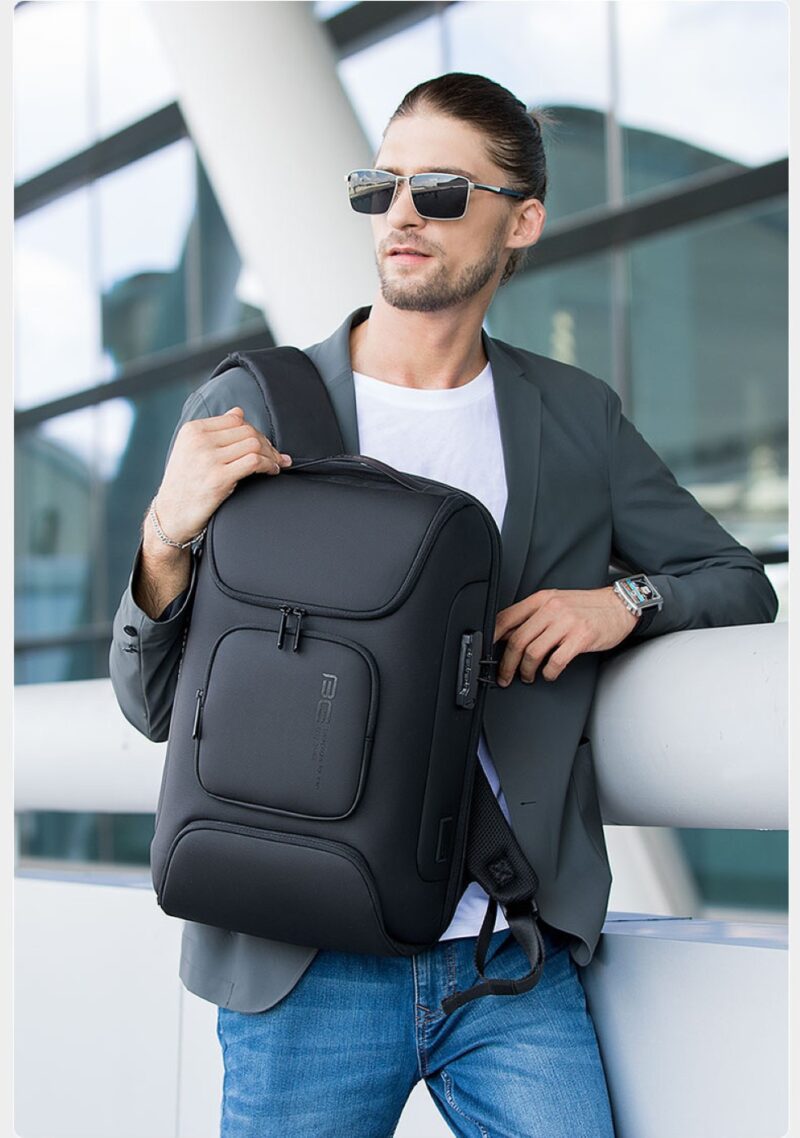Σακίδιο πλάτης 23L Laptop 15,6” Bange 7216 Plus μαύρο (Αντιγραφή) - Image 4