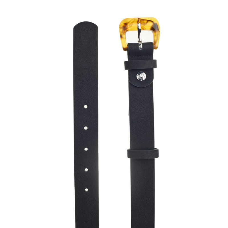 Verde Γυναικεία ζώνη 04-0698 105CM ΜΑΥΡΟ - Image 2