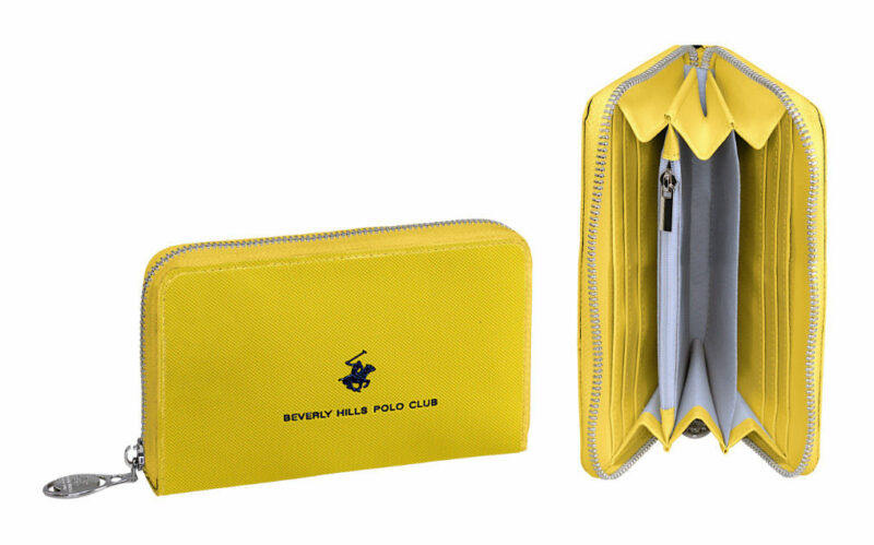 Beverly Hills Polo Club Γυναικείo Πορτοφόλι BH-3276 Κίτρινο - Image 2