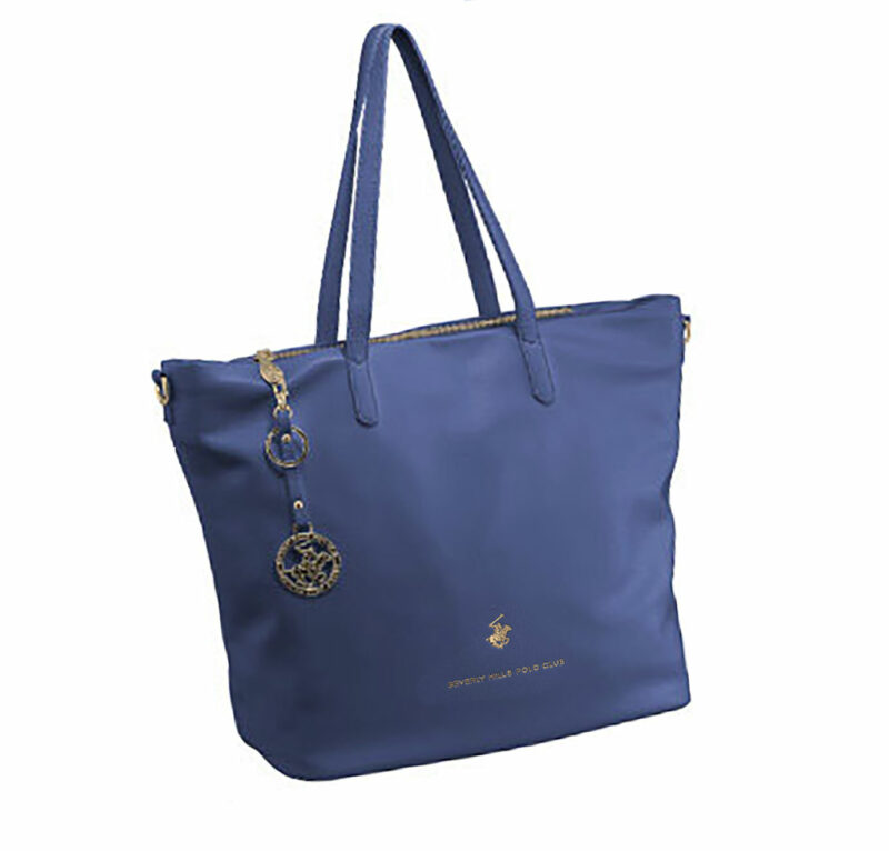 Beverly Hills Polo Club Γυναικεία Διθέσια Τσάντα Ωμου BH-3310 Μπλέ - Image 6