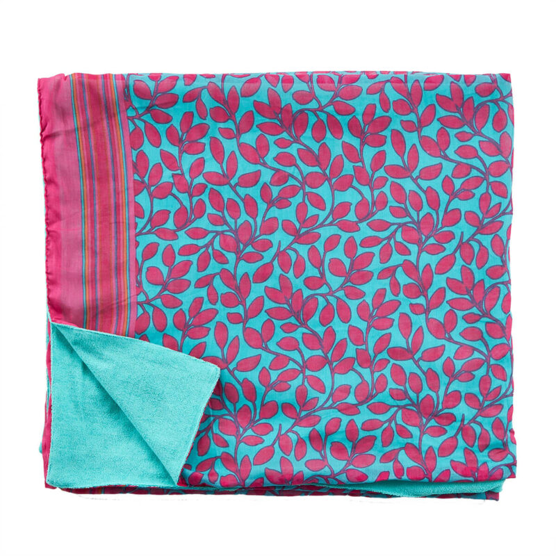 Verde Γυναικεία Πετσέτα Θαλλάσης 61-0002 Cotton 50% Ινδίας Πολύχρωμο