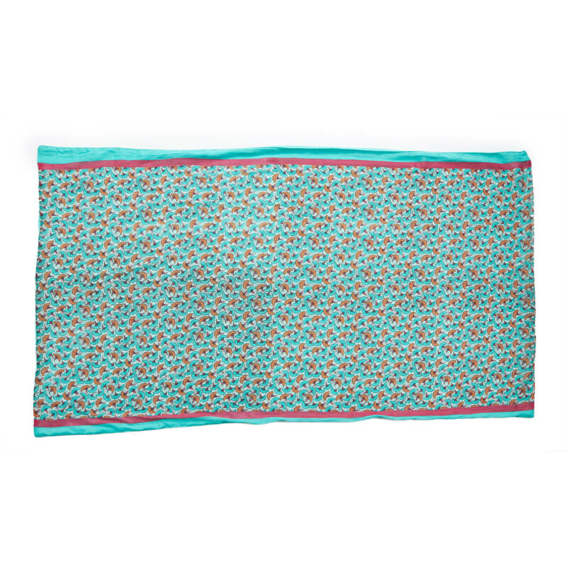 Verde Γυναικεία Πετσέτα Θαλλάσης 61-0005 Cotton 50% Ινδίας Πολύχρωμο