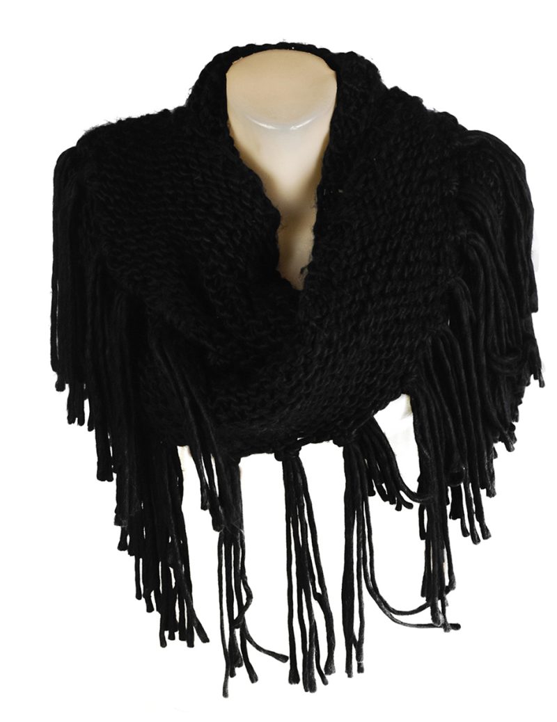 B&apos; Κασκόλ 26-501-025 BLACK