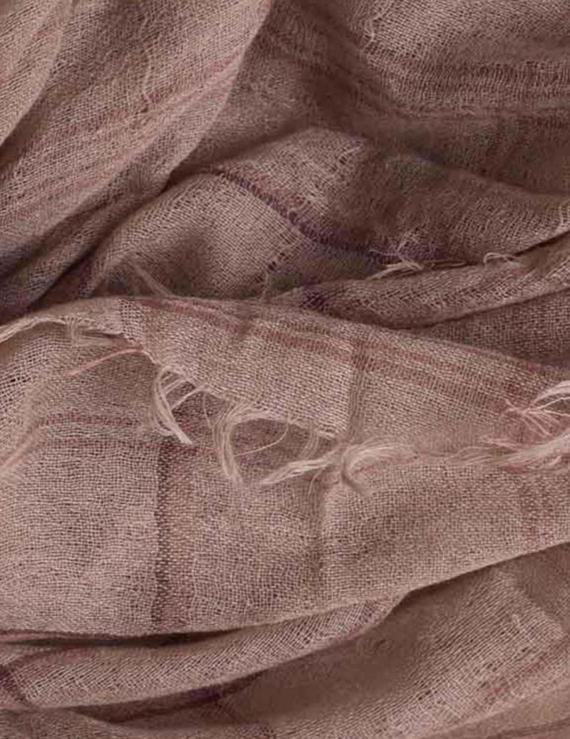 Κασκώλ, με τετραγωνάκια 32-501-001 BEIGE - Image 2
