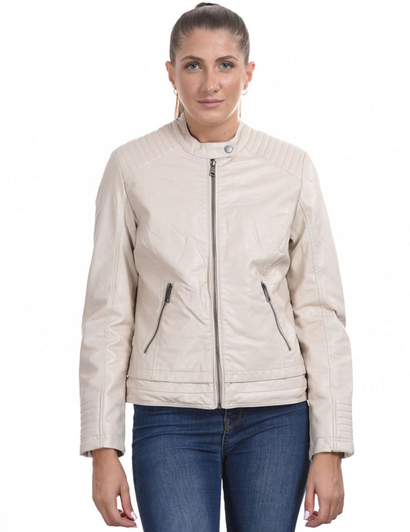 Splendid fashion γυναικεία δερματίνη 44-101-073C LT BEIGE