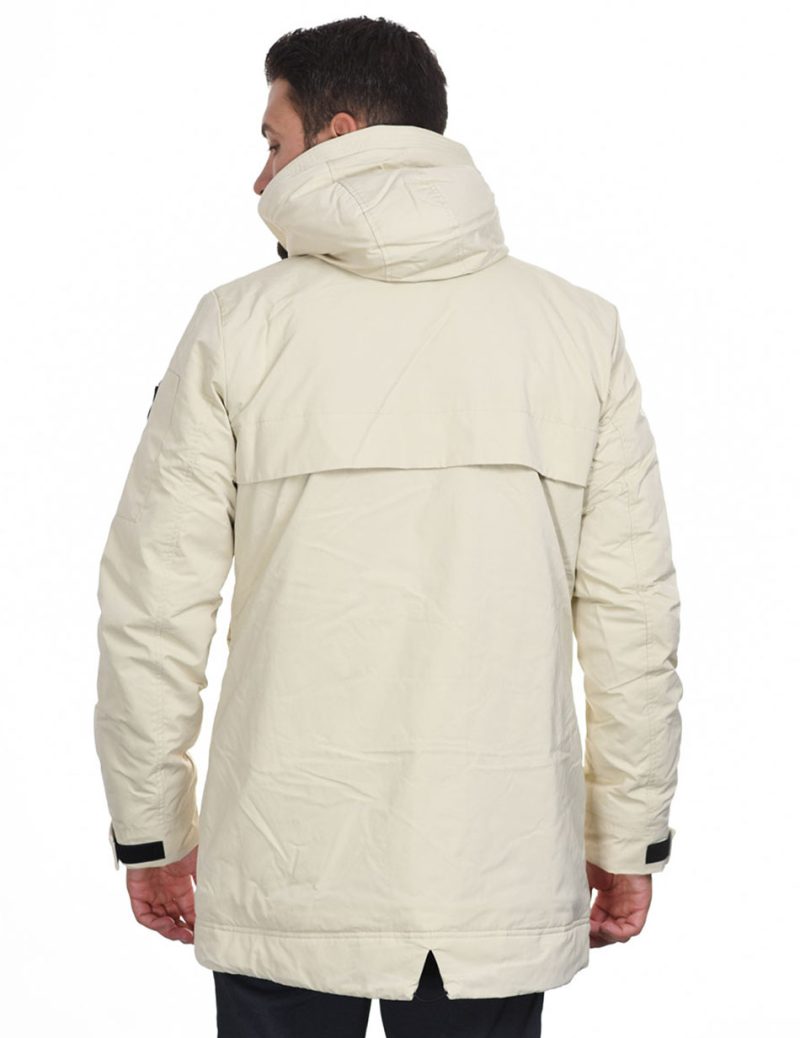 Biston fashion ανδρικό μπουφάν demi 44-201-036 DK BEIGE - Image 4