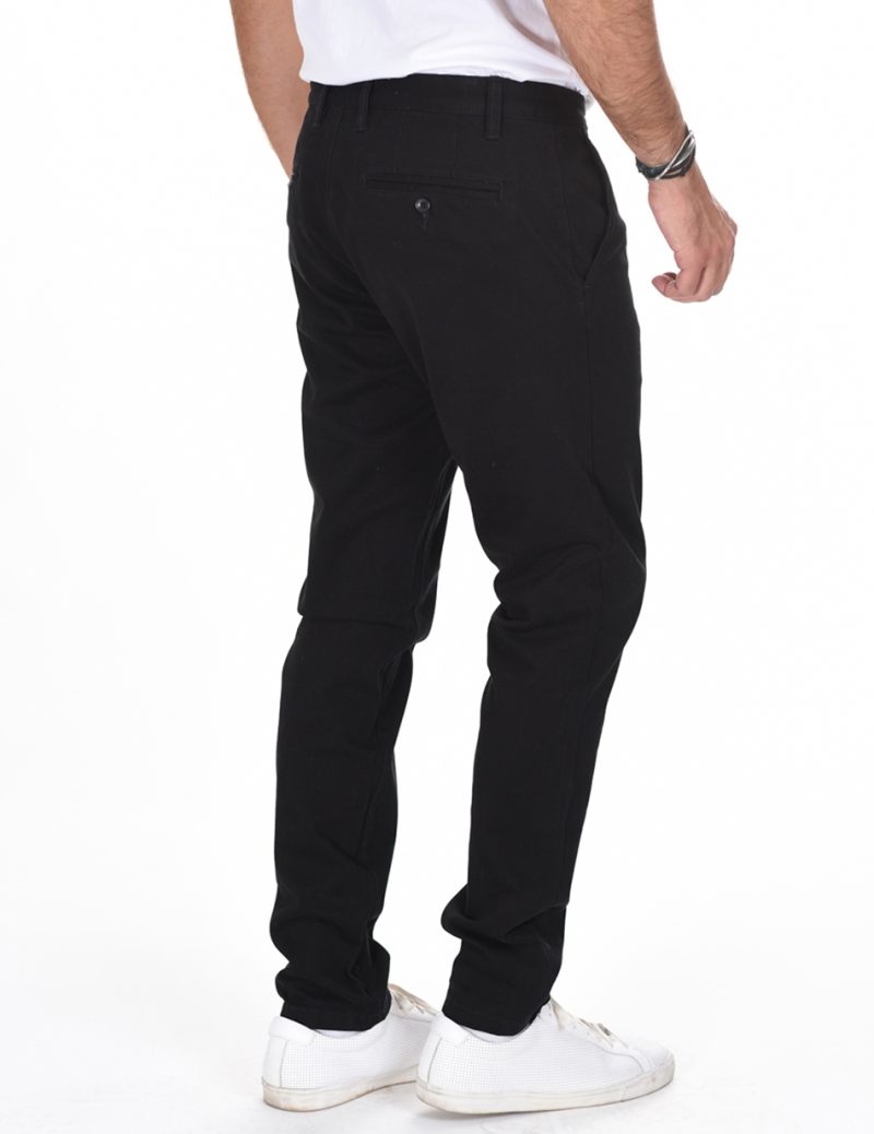 Splendid fashion ανδρικό παντελόνι chinos 44-241-003 BLACK - Image 3