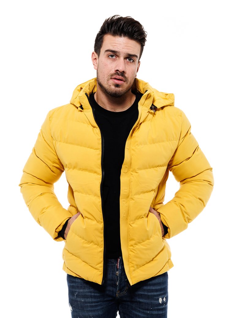 Splendid fashion ανδρικό μπουφάν κοντό 46-201-058 YELLOW - Image 2