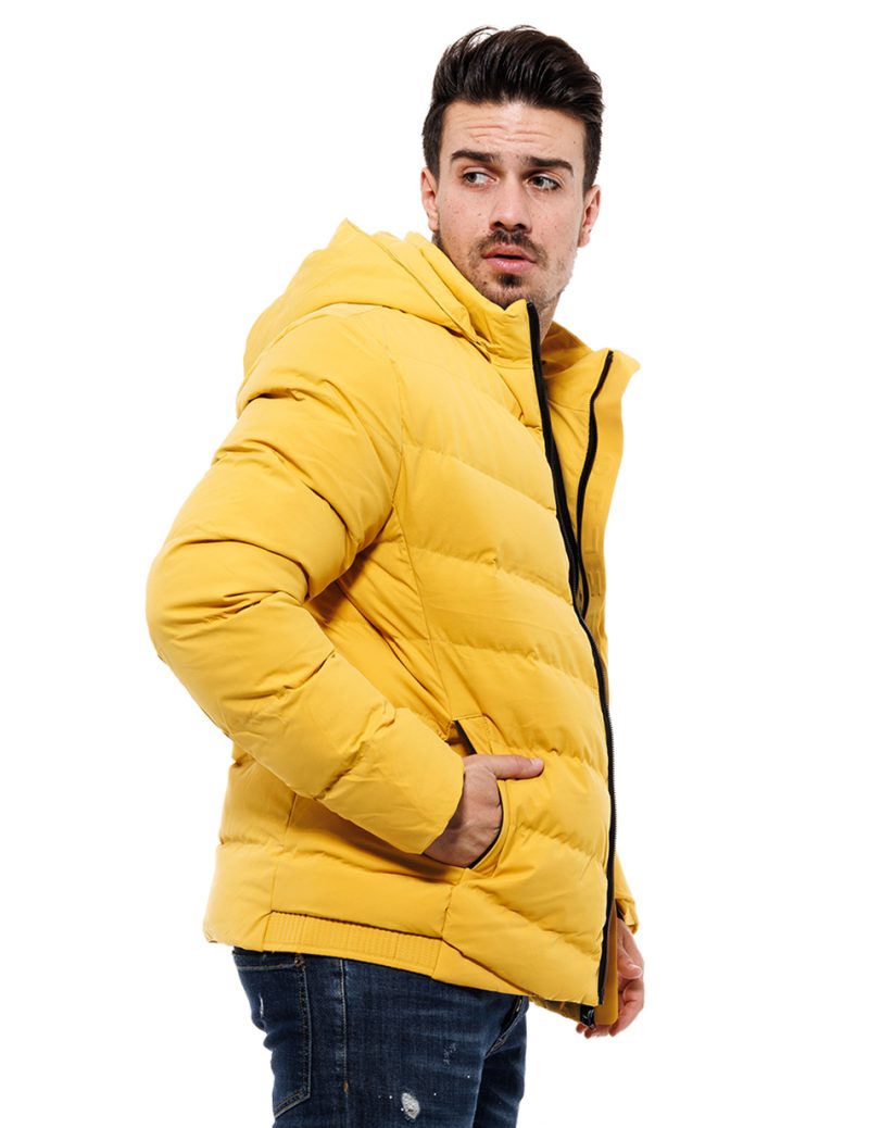 Splendid fashion ανδρικό μπουφάν κοντό 46-201-058 YELLOW - Image 3