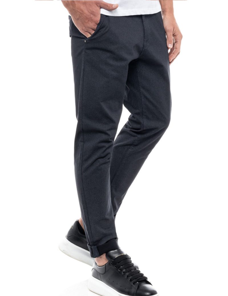 Biston fashion ανδρικό παντελόνι chinos 47-241-007 NAVY - Image 2