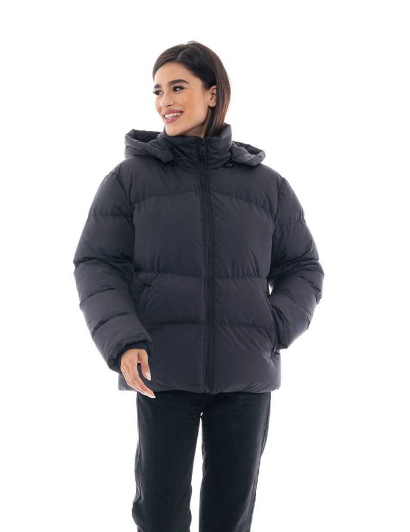 Splendid fashion γυναικείο κοντό μπουφάν 48-101-085 BLACK