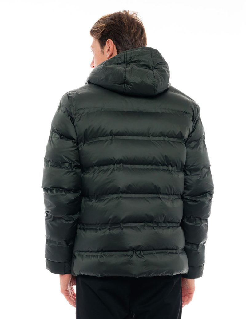 Biston fashion ανδρικό κοντό μπουφάν 48-201-022 DK GREEN - Image 3