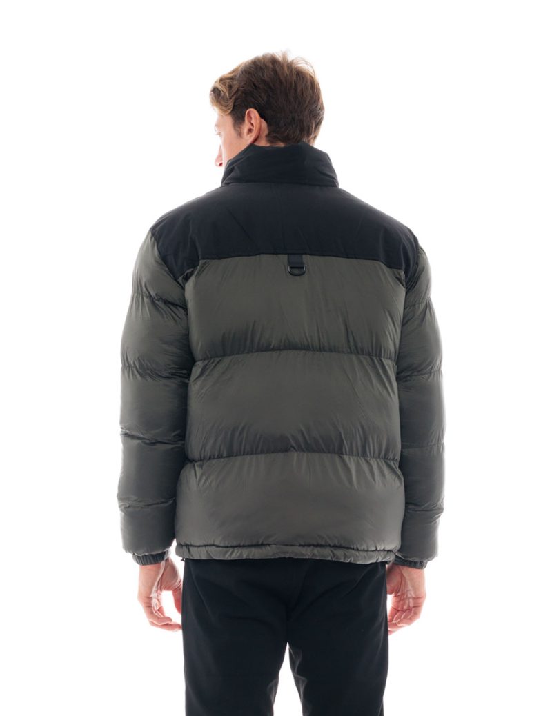 Biston fashion ανδρικό κοντό μπουφάν με γιακά 48-201-023 GREEN - Image 3