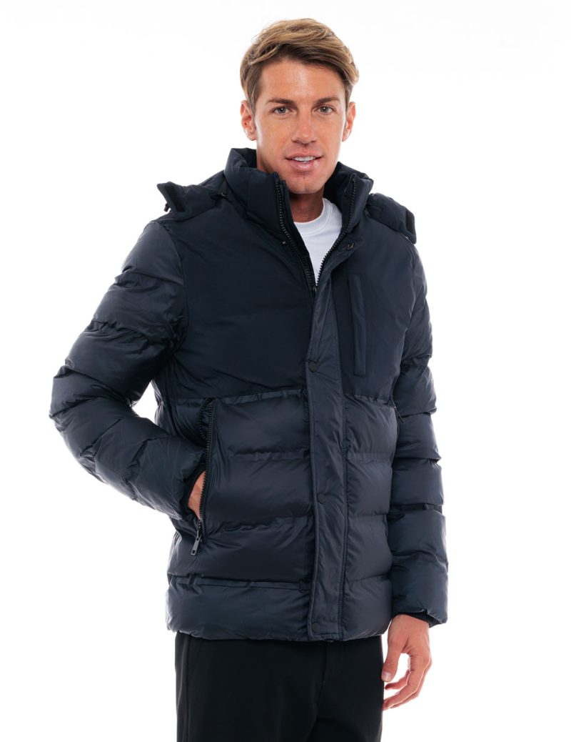 Biston fashion ανδρικό κοντό μπουφάν 48-201-024 NAVY - Image 2