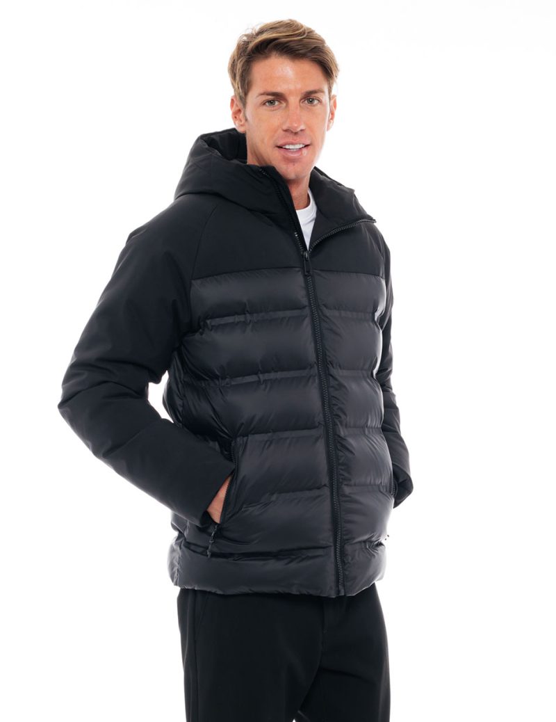 Splendid fashion ανδρικό κοντό μπουφάν 48-201-038 BLACK - Image 2