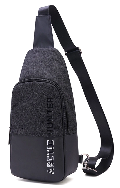 ARCTIC HUNTER τσάντα Crossbody XB0058-BK, μαύρη