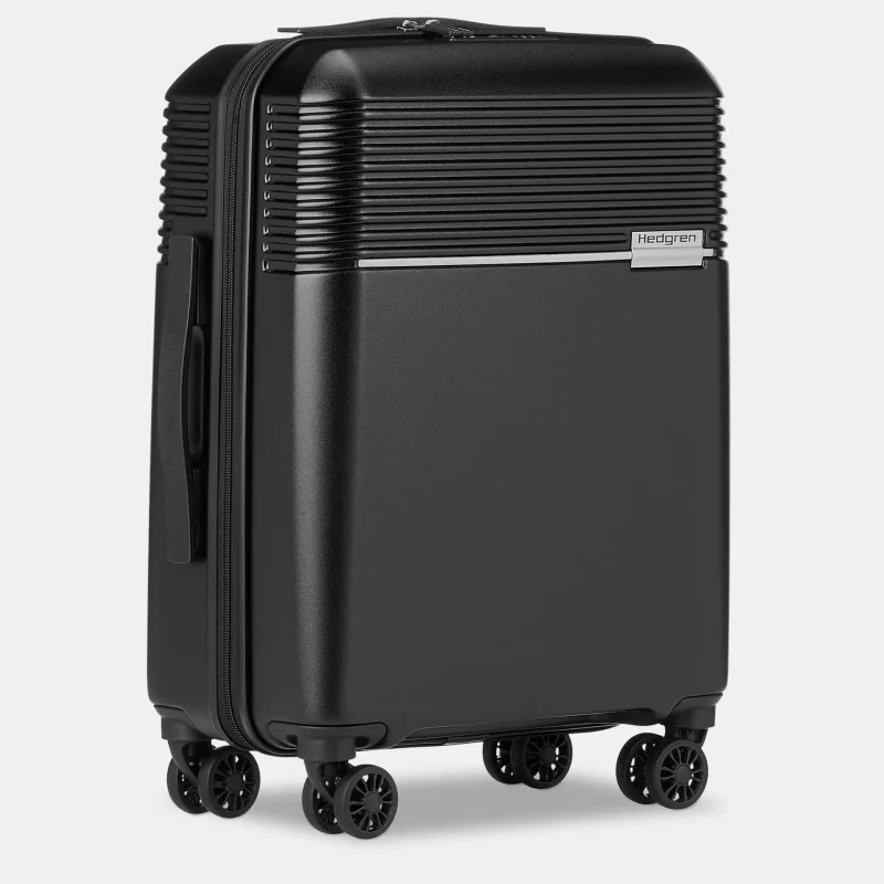 Hedgren Stripe Βαλίτσα Καμπίνας με ύψος 55cm Μαύρο - Image 2