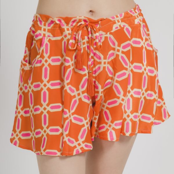 BLE ΣΟΡΤΣΑΚΙ ΣΕ ΠΟΡΤΟΚΑΛΙ/ΡΟΖ ΧΡΩΜΑ M/L (100% CREPE)