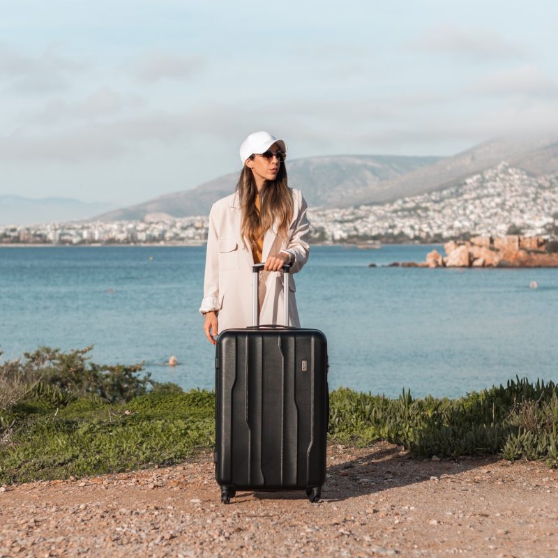Βαλίτσα trolley Cardinal μεγάλη 2012/70cm μαύρη - Image 2