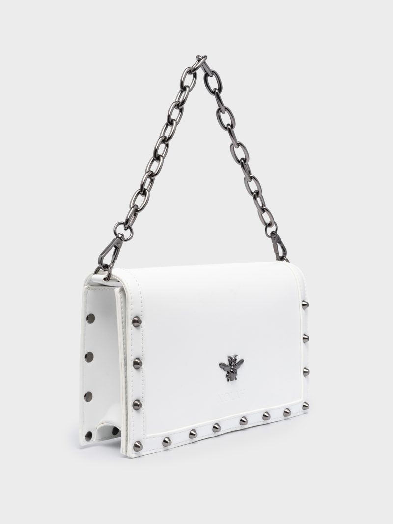 Nolah Bag Dash White / Gun Metal - Image 3