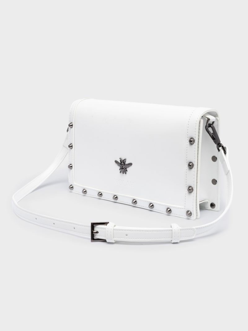 Nolah Bag Dash White / Gun Metal - Image 4