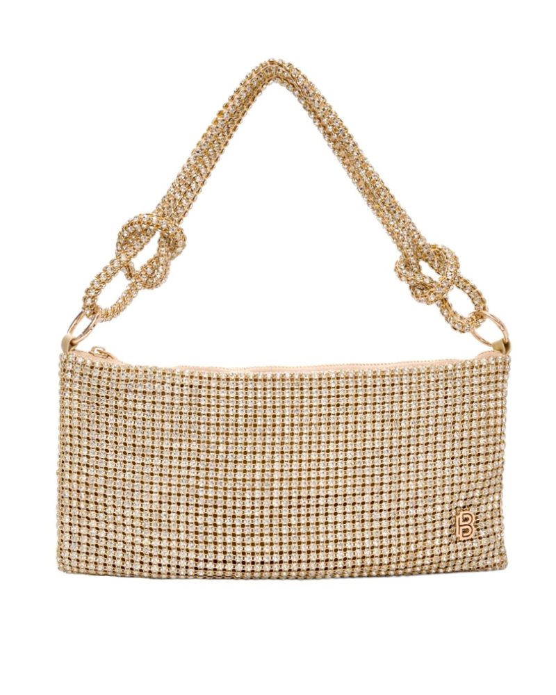 Τσάντα φάκελος clutch 21968 - Χρυσό - Image 4