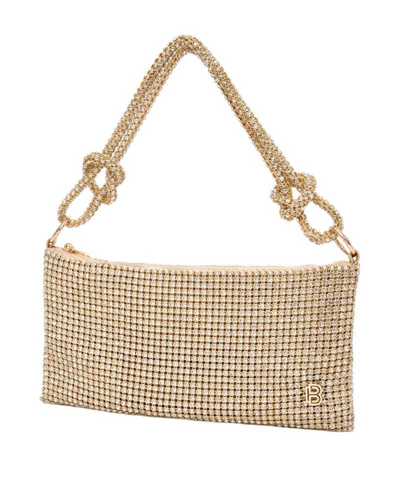 Τσάντα φάκελος clutch 21968 - Χρυσό - Image 5