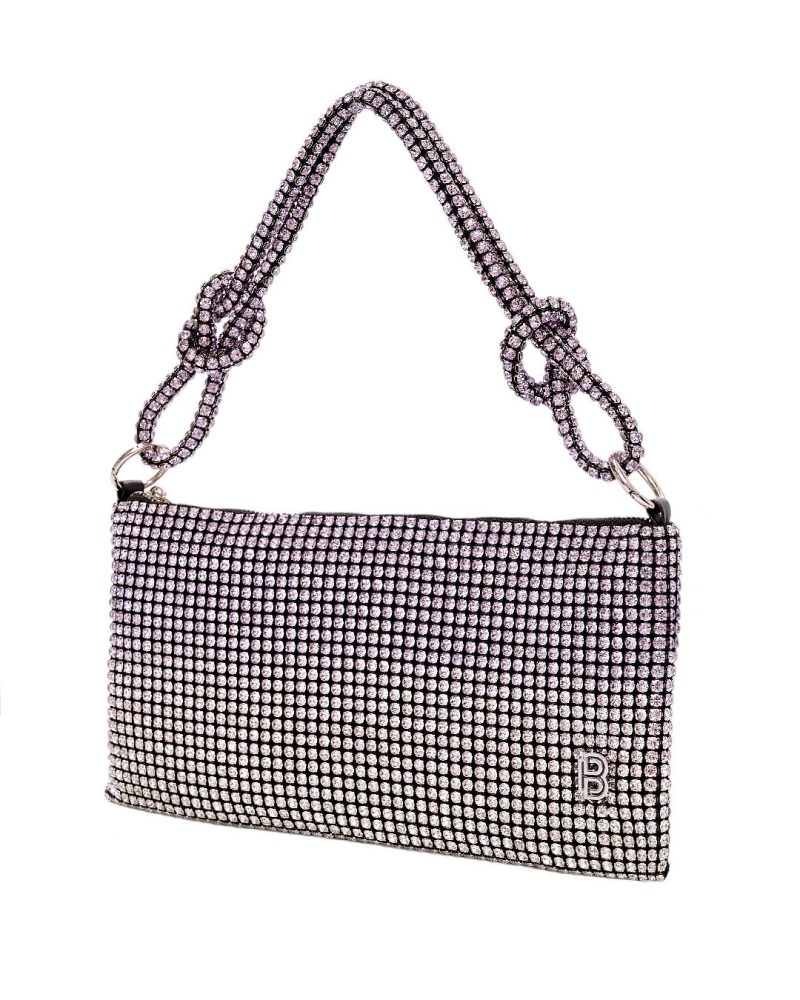Τσάντα φάκελος clutch 21968 - Μώβ - Image 5