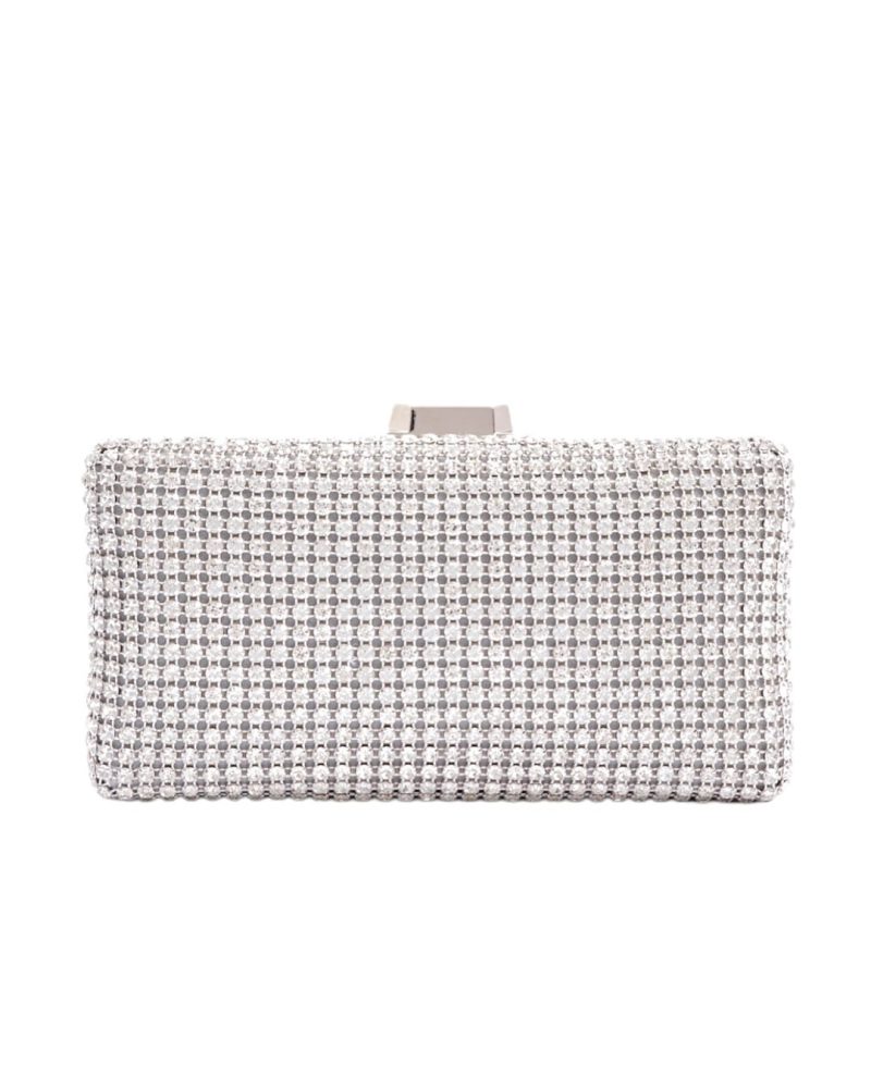 Τσάντα φάκελος clutch CK6010 - ΑΣΗΜΙ - Image 4