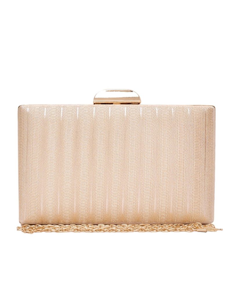 Τσάντα φάκελος clutch -JH-21973 - Χρυσό - Image 5