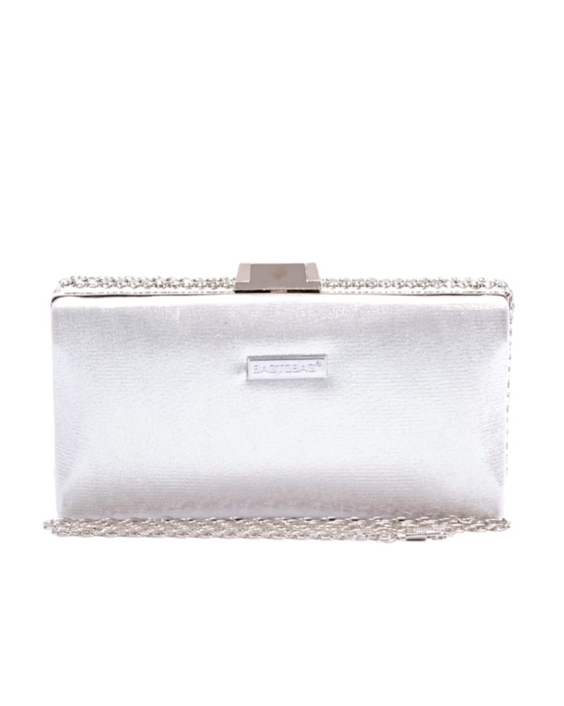 Τσάντα φάκελος clutch CK6010 - ΑΣΗΜΙ - Image 6