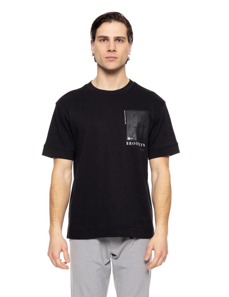 Splendid fashion ανδρικό t-shirt 51-206-050 BLACK