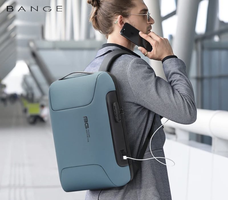 Σακίδιο πλάτης 23L Laptop 15,6” Bange 7216 γαλάζιο - Image 2