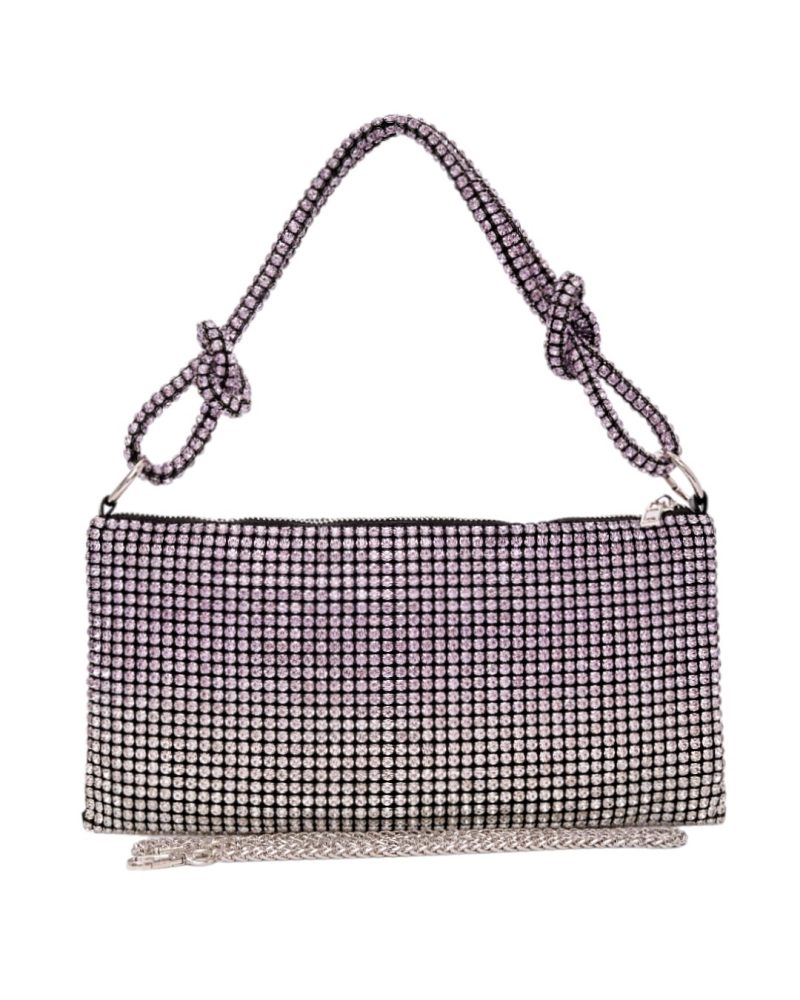 Τσάντα φάκελος clutch 21968 - Μώβ - Image 6