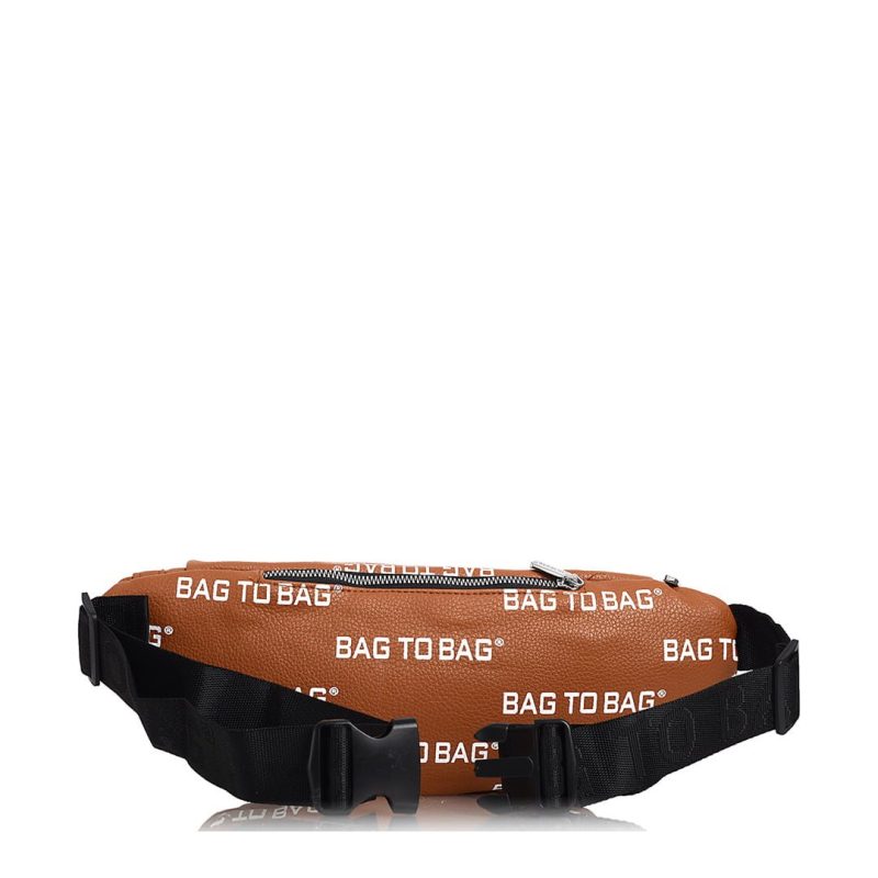 Τσαντάκι μέσης – Κάμελ MB-289002 - Image 4