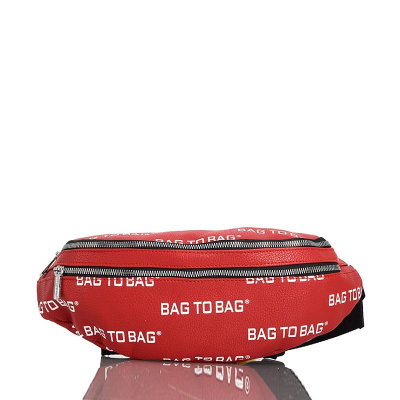 Τσαντάκι μέσης – Κόκκινο MB-289003 - Image 4