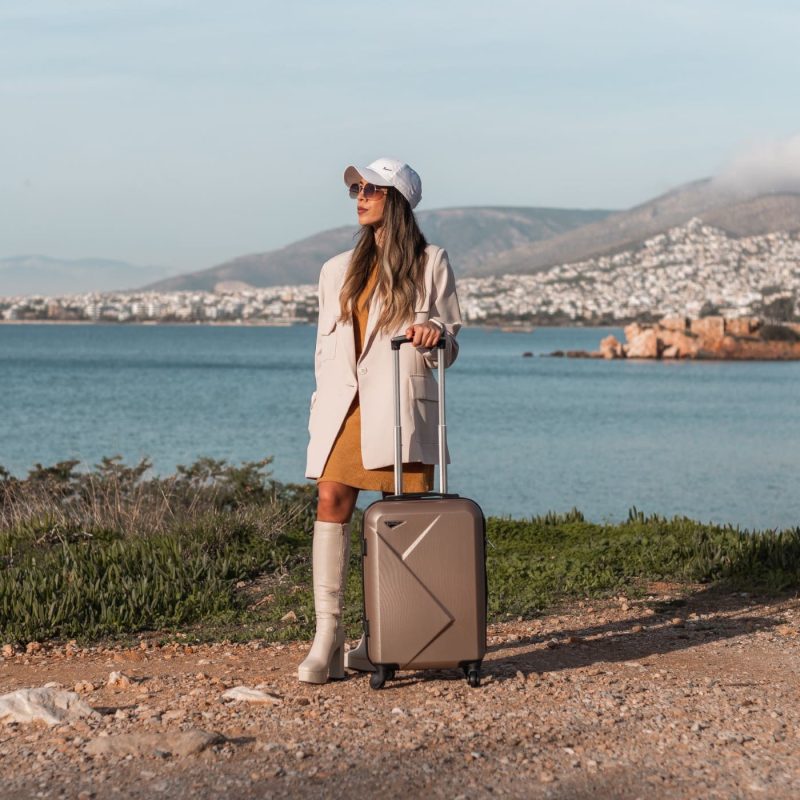 Βαλίτσα trolley Cardinal καμπίνας 2011/50cm σαμπανί - Image 2