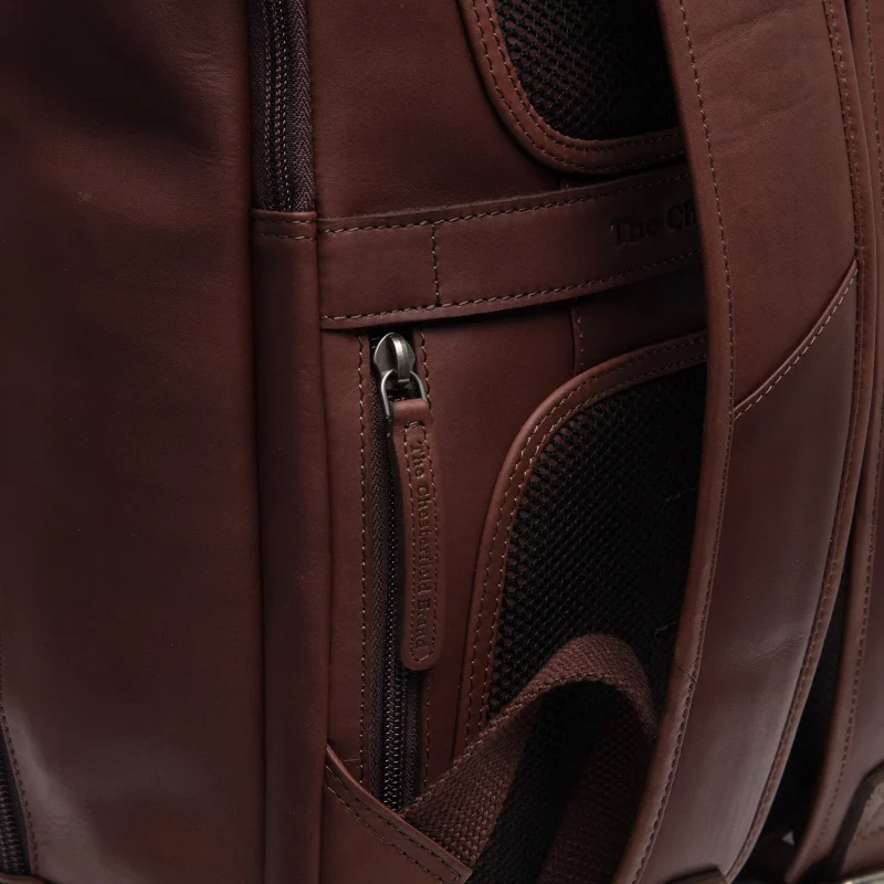 Chesterfield Leather Backpack Detroit Brown - Image 3