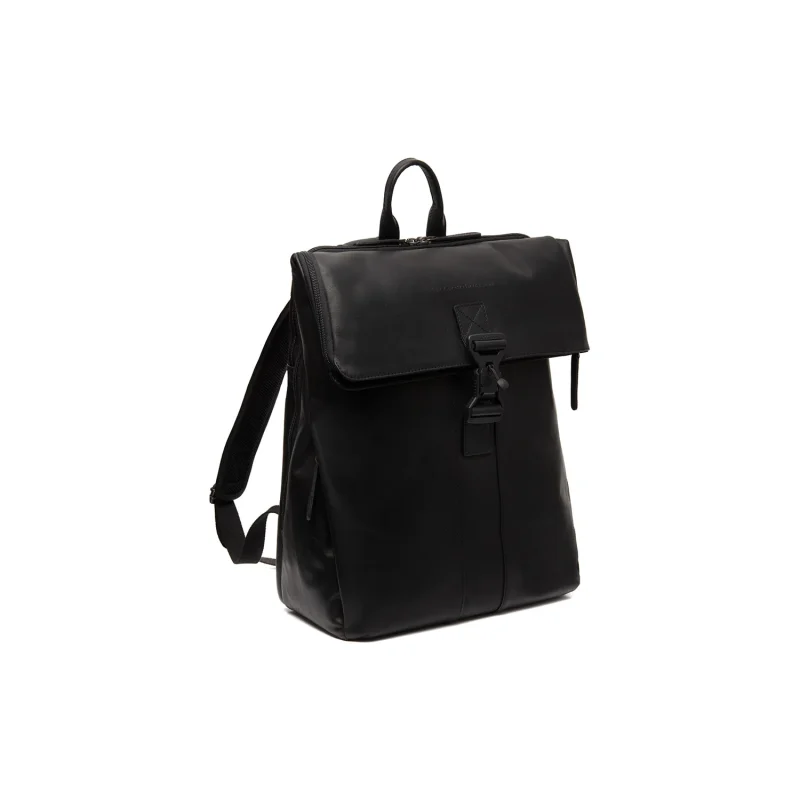 Chesterfield Leather Backpack Savona Black