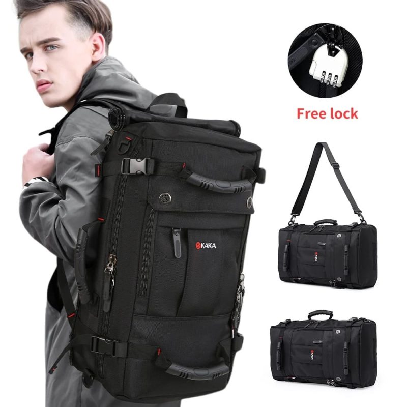 Σακίδιο πλάτης/Σακβουαγιάζ  Kaka 40L Travel, Carry On Durable 2050 μαύρο - Image 2