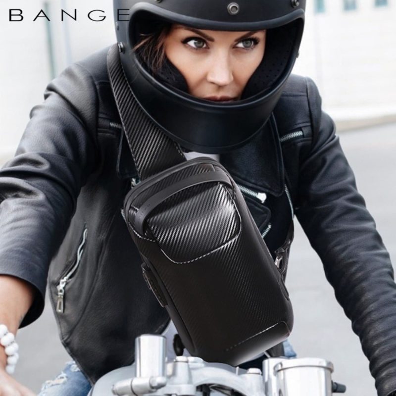 Τσαντάκι ώμου χιαστί crossbody Bange 22085 plus μαύρο - Image 4