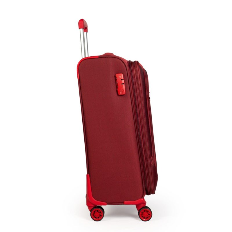 Βαλίτσα trolley Cardinal μεγάλη 3300/70cm μπορντό - Image 4