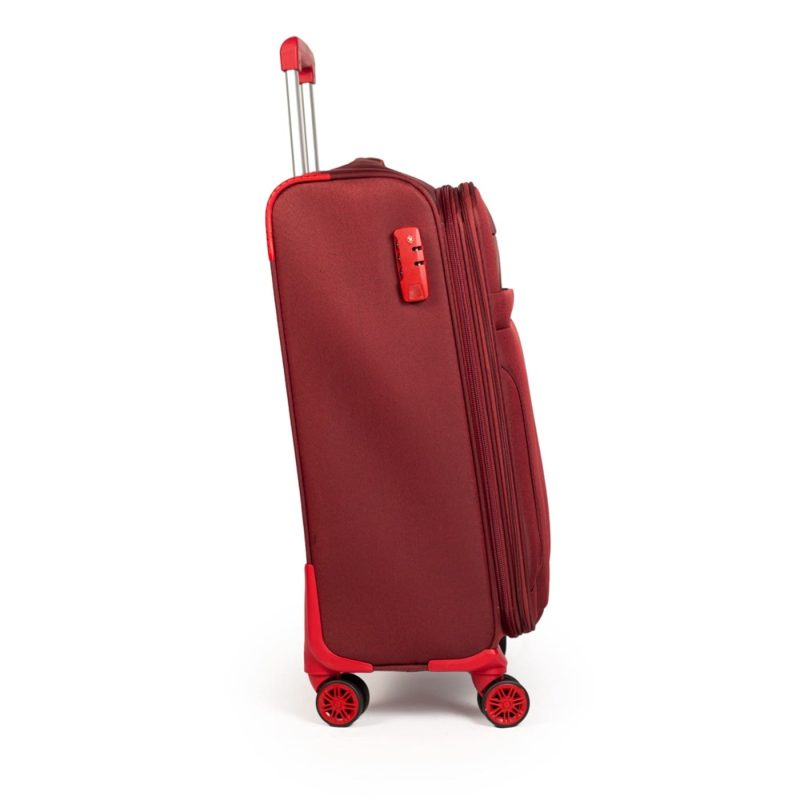 Βαλίτσα trolley Cardinal μεσαία 3400/60cm μπορντό - Image 4