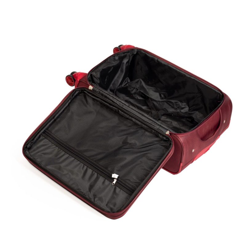 Βαλίτσα trolley Cardinal καμπίνας 3400/50cm μπορντό - Image 6