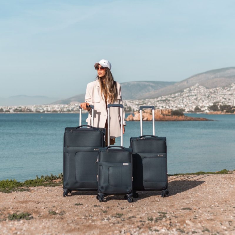 Βαλίτσες trolley (σετ 3 τεμαχίων) Cardinal 3800 σκούρο μπλέ - Image 2