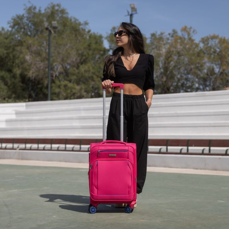 Βαλίτσα trolley Spectra Cardinal καμπίνας 5000/50cm ροζ - Image 2